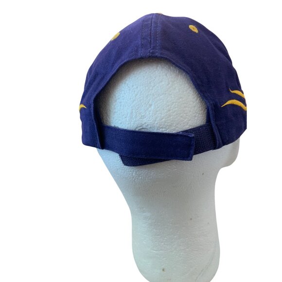 1.  Baseball Cap Thunder Valley Club Bristol Raceway Gold Flames - Picture 3 of 6